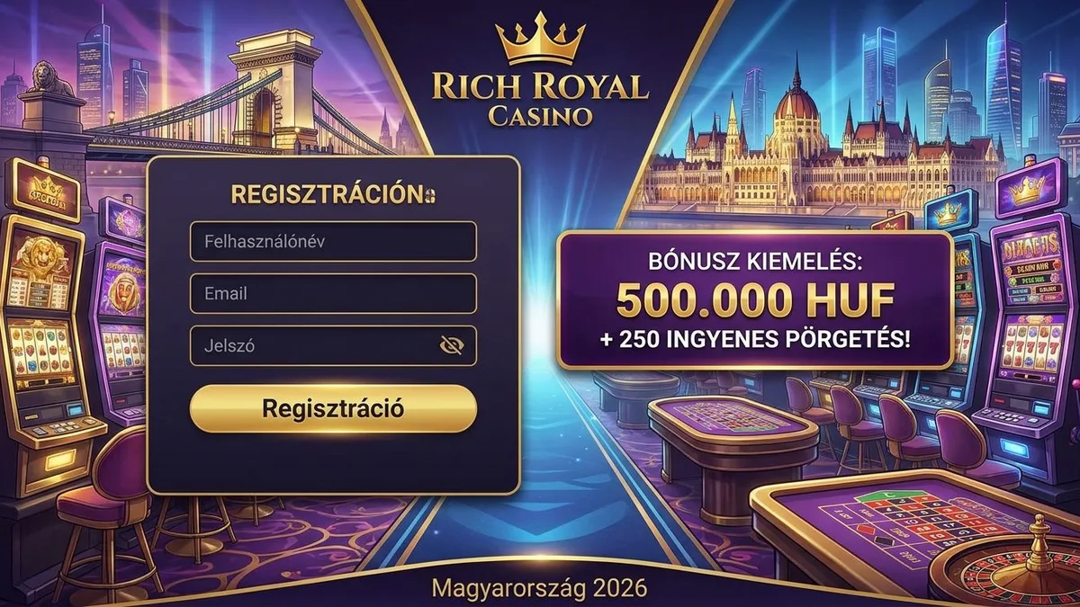 Regisztráció bónusszal